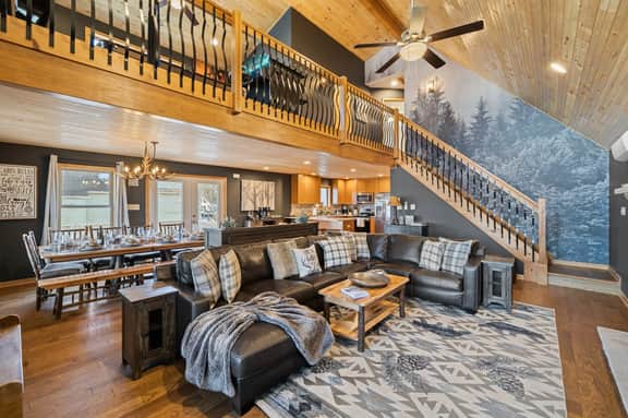 Lakefront, Movie & Game Rooms, Hot Tub, Sauna, etc!