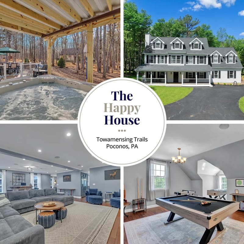 Happy House - Hot Tub, Steam Shower & Game Room